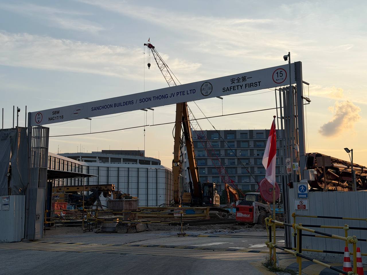 Ongoing – Building Works at Project CQ (Sanchoon Builders / Soon Thong JV Pte. Ltd.)